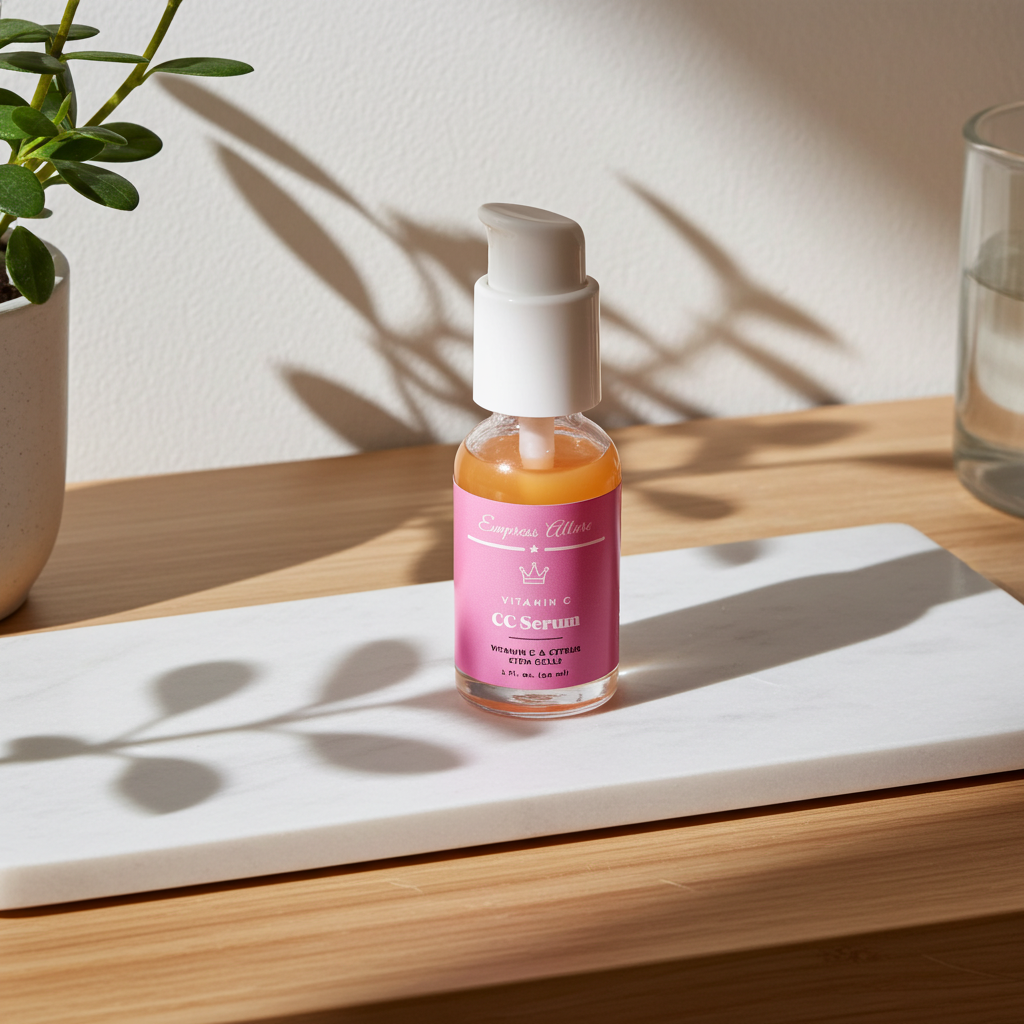 Our CC Serum provides nourishing vitamins to protect and preserve the appearance of beautiful, vibrant-looking skin. Your customers will see dramatic results with this energy-packed serum that’s infused with Citrus Stem Cells from orange, which enhances the appearance of skin elasticity.
The Hyaluronic Acid will provide a boost of hydration, while the Vitamin C helps reduce the appearance of age spots, blemishes, and redness.