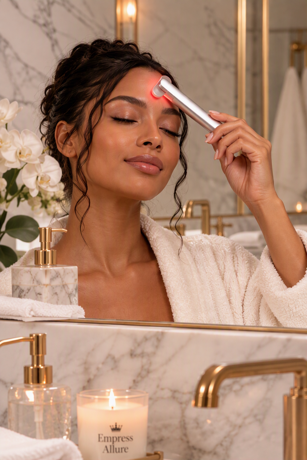 Nicebeam 4-in-1 Red Light Therapy Skincare Wand